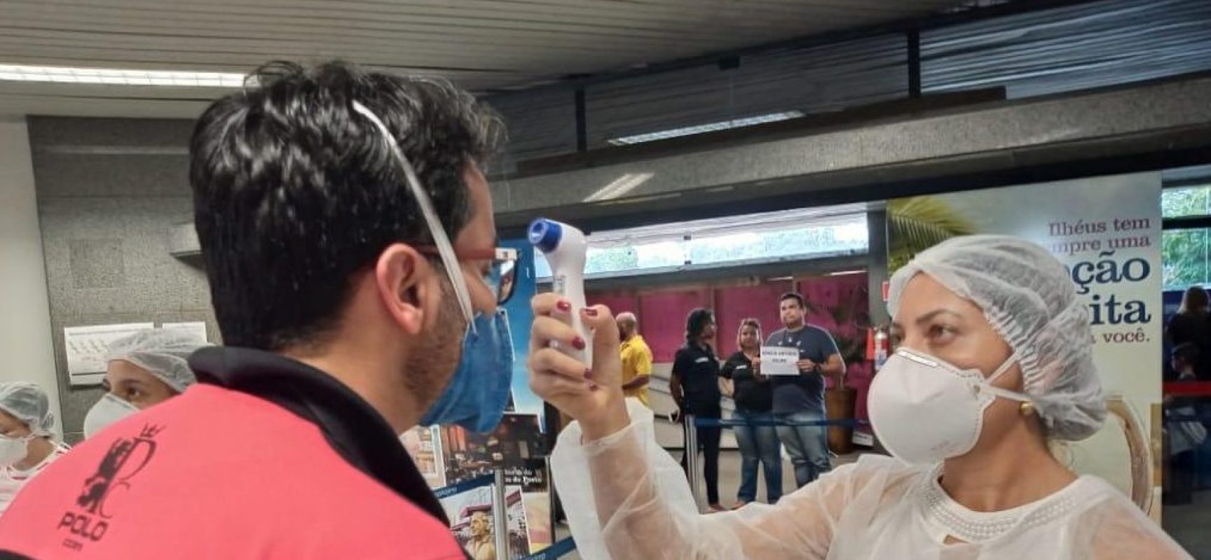 Ilhéus inicia monitoramento de passageiros no aeroporto Jorge Amado