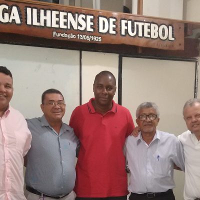 VEREADOR ESCUTA SE REÚNE COM A LIGA ILHEENSE NA LUTA PELO FUTEBOL AMADOR