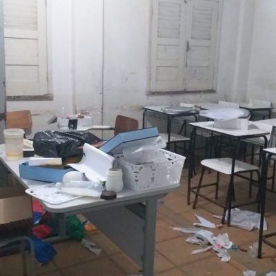 Denúncia: Escola é arrombada e saqueada no Teotônio Vilela