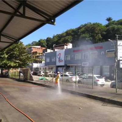 Prefeitura de Ilhéus intensifica serviços urbanos e desinfecção de locais públicos