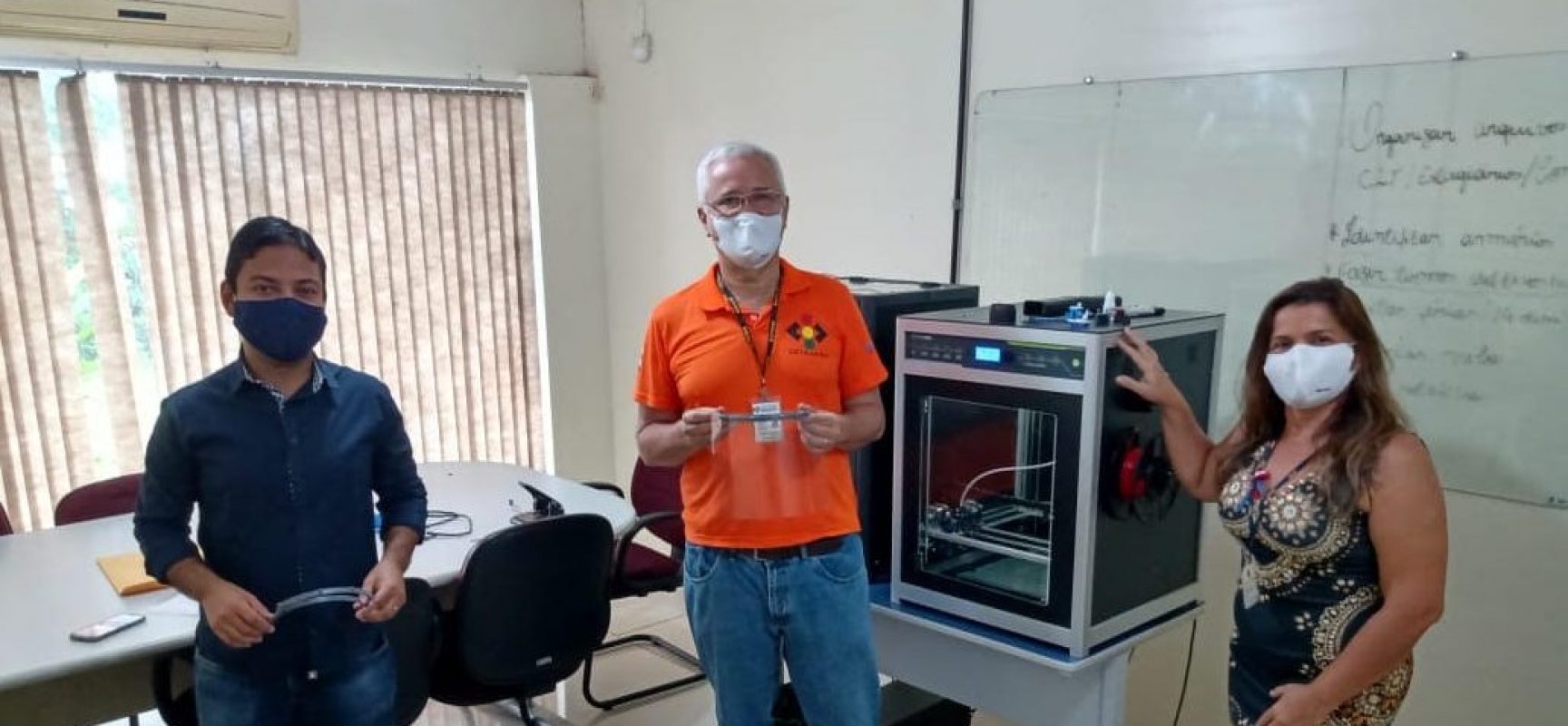 13ª Ciretran recebe doações de protetores faciais