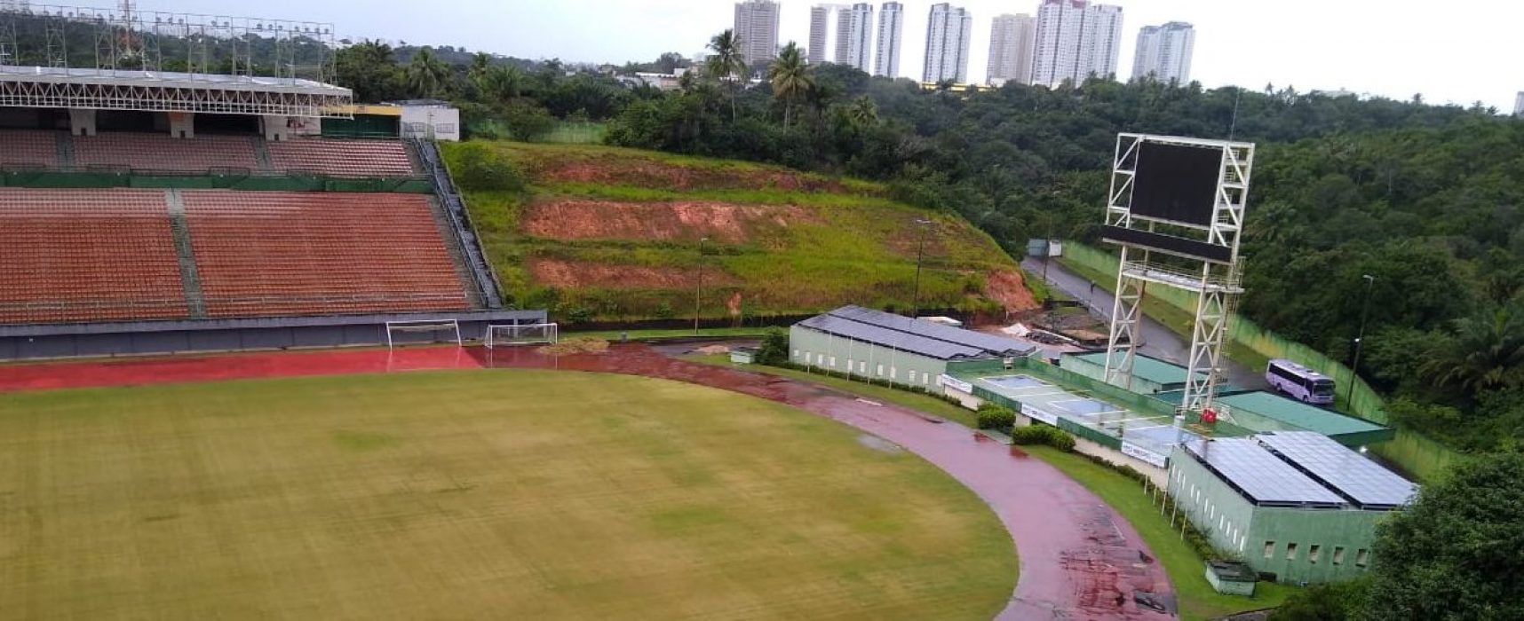 Estádio de Pituaçu está pronto para receber jogos da Copa do Nordeste e Campeonato Baiano