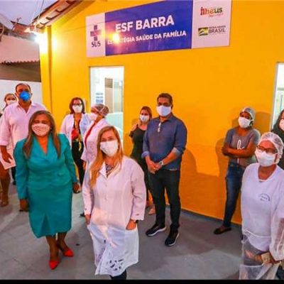 Prefeito de Ilhéus entrega Estratégia Saúde da Família à comunidade da Barra de Itaípe