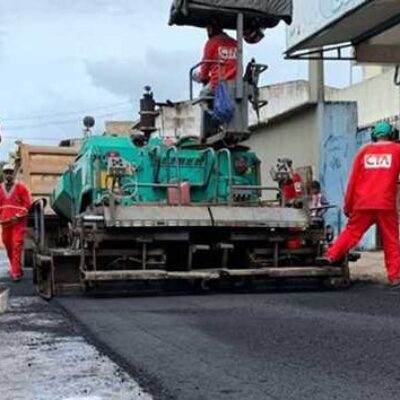Prefeitura de Itabuna avança com programa de pavimentação asfáltica