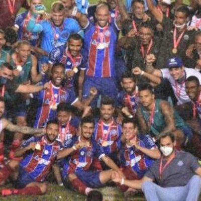 NOS PÊNALTIS, BAHIA VENCE O ATLÉTICO E É CAMPEÃO BAIANO