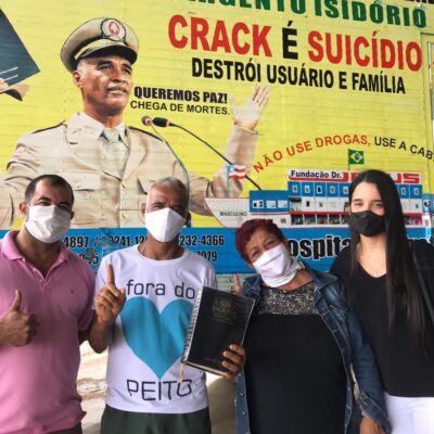 Camamu: Deputado Federal Pastor Sargento Isidório anuncia apoio a Dona Raimunda