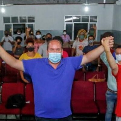 Cacá e Everaldo recebem apoio das centrais sindicais de Ilhéus
