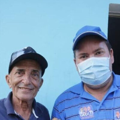 Cacá é recebido com entusiasmo nos distritos de Ilheus
