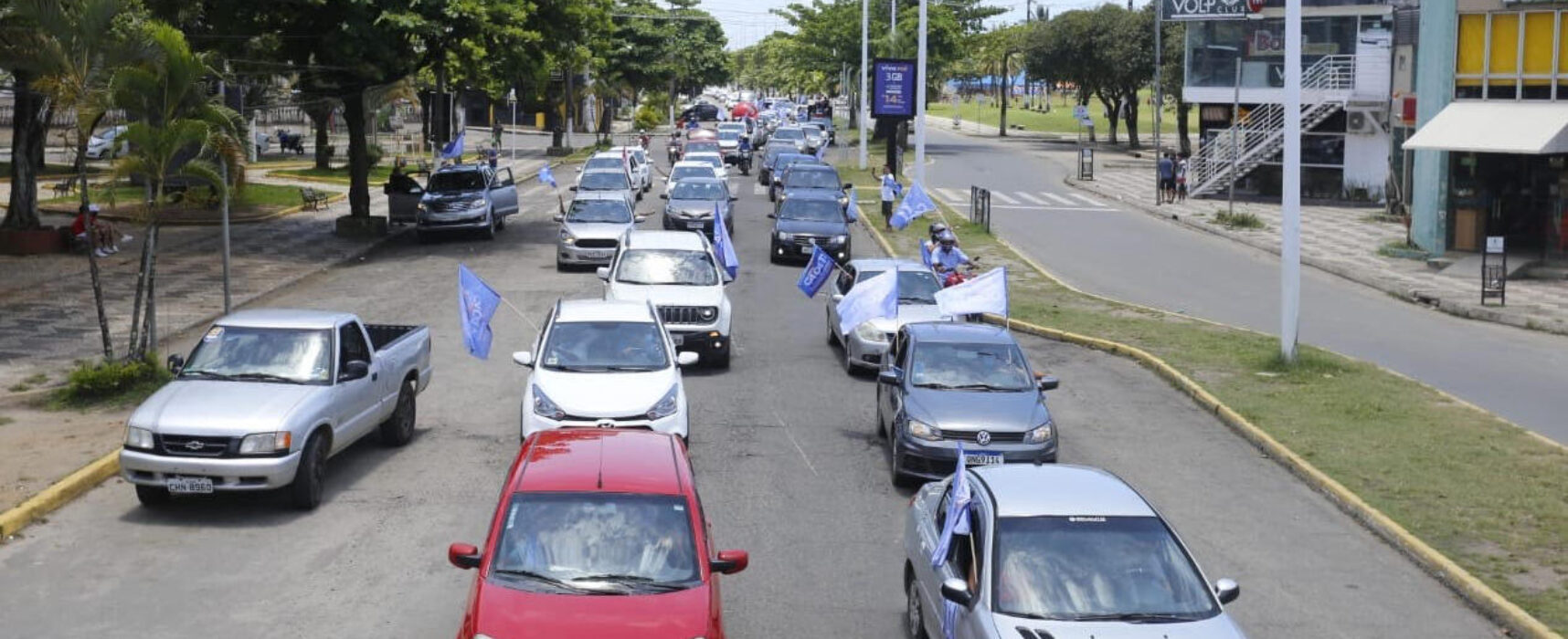 Carreata confirma que o povo de Ilhéus já decidiu por Cacá (11) e Everaldo