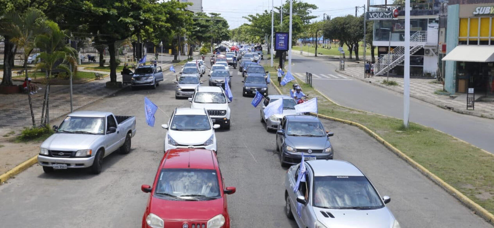 Carreata confirma que o povo de Ilhéus já decidiu por Cacá (11) e Everaldo