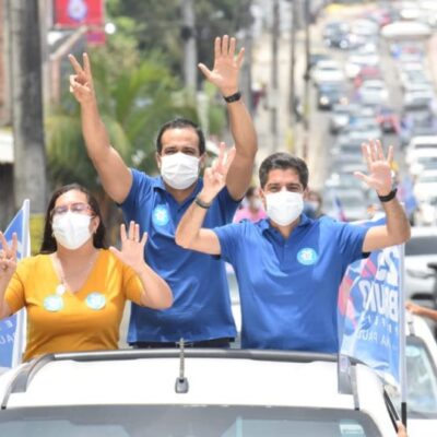 CARREATA DE BRUNO REIS REÚNE MAIS DE CINCO MIL VEÍCULOS NO SUBÚRBIO