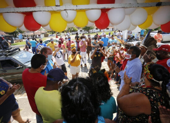 Lideranças Tupinambá de Olivença declaram apoio a candidatura de Cacá