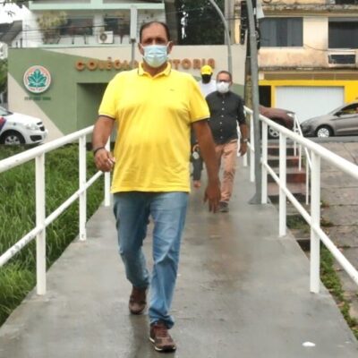 Prefeito Mário Alexandre visita UPA da Conquista; unidade completa dois anos com 28 mil atendimentos