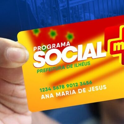 Cacá (11) vai criar o Cartão Social para as famílias mais pobres de Ilhéus