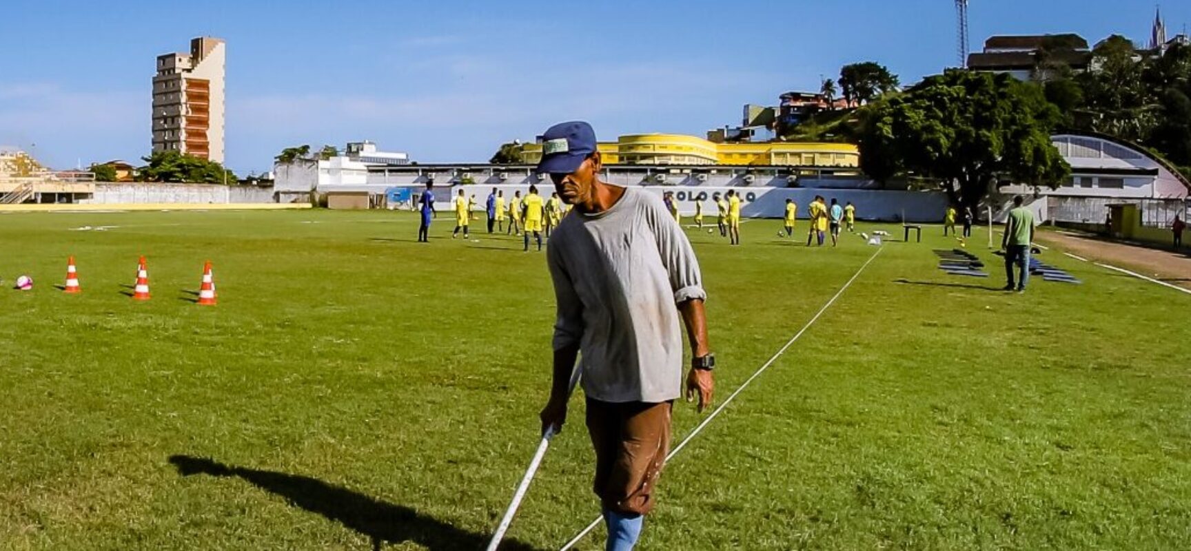 Prefeitura prepara Mário Pessoa para final da série B do Campeonato Baiano