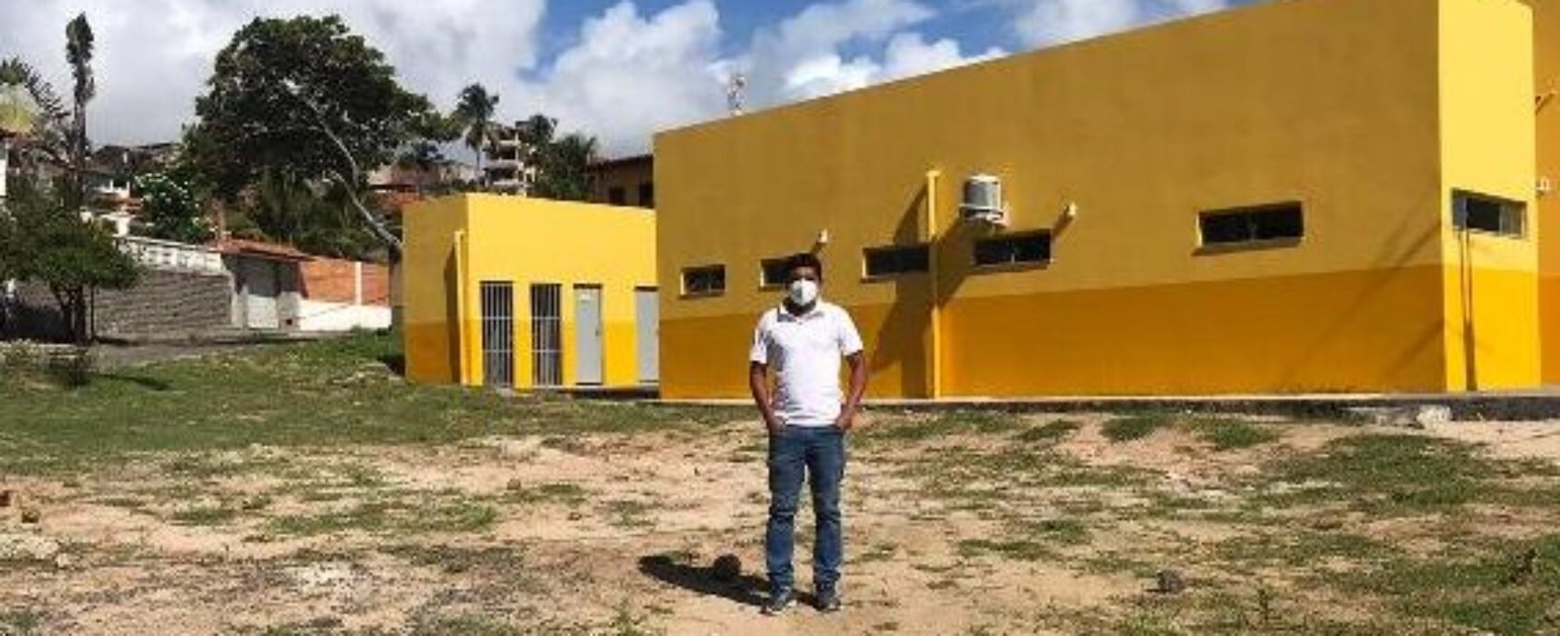 Fabrício Nascimento solicita criação de praça ao lado do Posto de Saúde em Olivença
