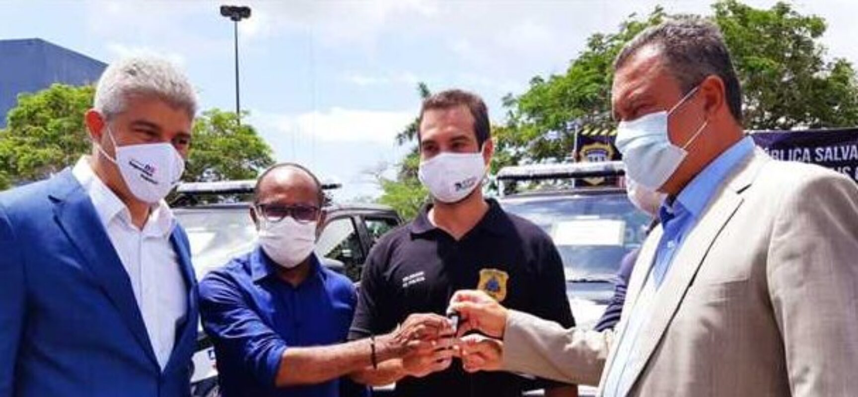 Ilhéus recebe reforço na segurança pública com entrega de viatura para a Polícia Civil