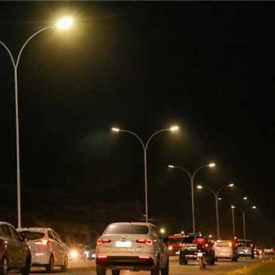 Orla Sul de Ilhéus recebe sistema moderno de iluminação pública