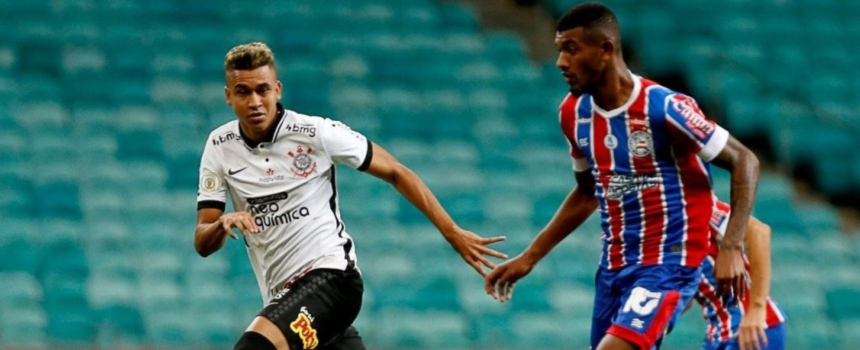 Bahia vence o Corinthians na Fonte Nova e respira fora do Z-4