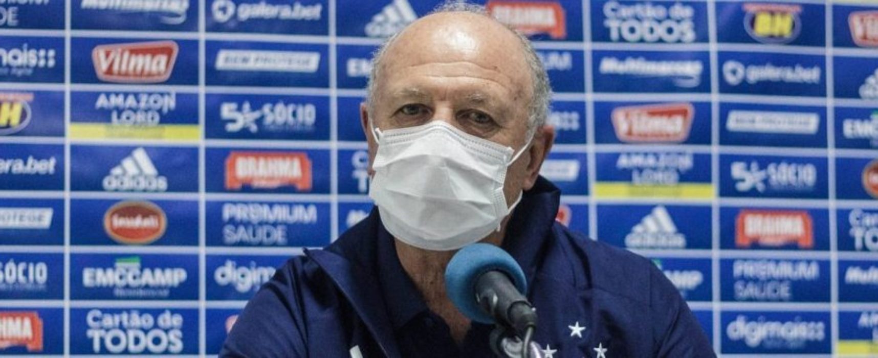 Cruzeiro anuncia saída de Felipão após três meses de trabalho