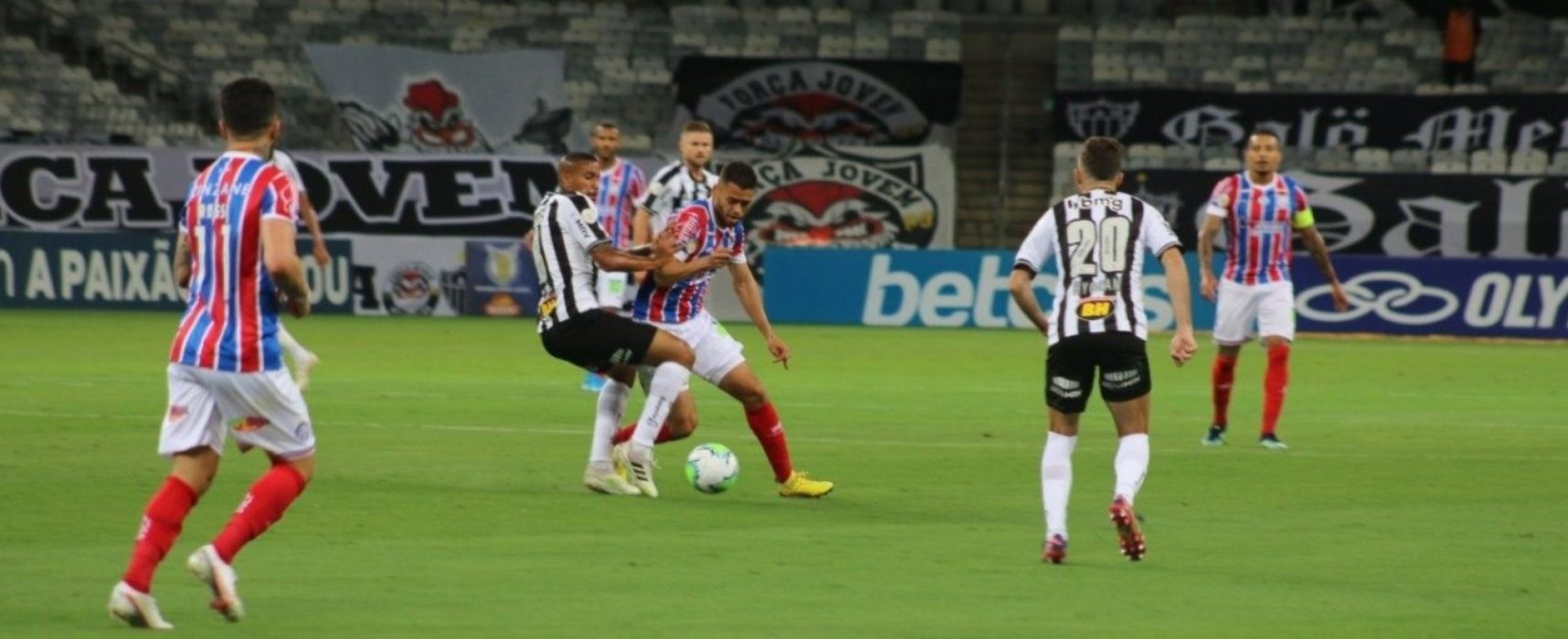 Bahia empata com o Atlético-MG fora de casa na Série A