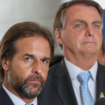 Bolsonaro e presidente uruguaio defendem flexibilização do Mercosul