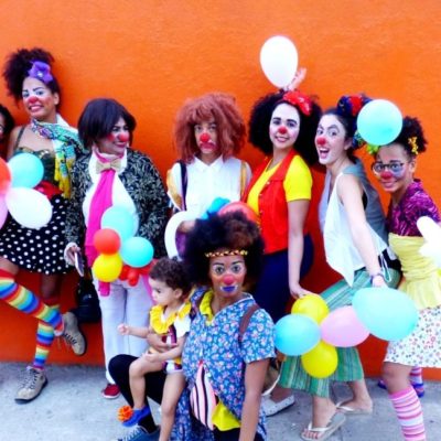 Clowntildes Varieté transportapalhaçaria feminina para internet