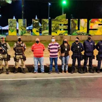 Covid-19: Operação integrada fiscaliza toque de recolher em Ilhéus