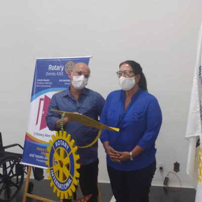 Human Network do Brasil parabeniza Rotary Jorge Amado pelos 15 anos e reforça projeto Banco de Cadeira de Rodas