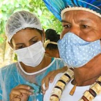 Ilhéus vacinou 7.424 pessoas contra a Covid-19, informa Sesau