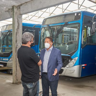 Prefeito Augusto Castro anuncia retorno do transporte coletivo em Itabuna para dia 17