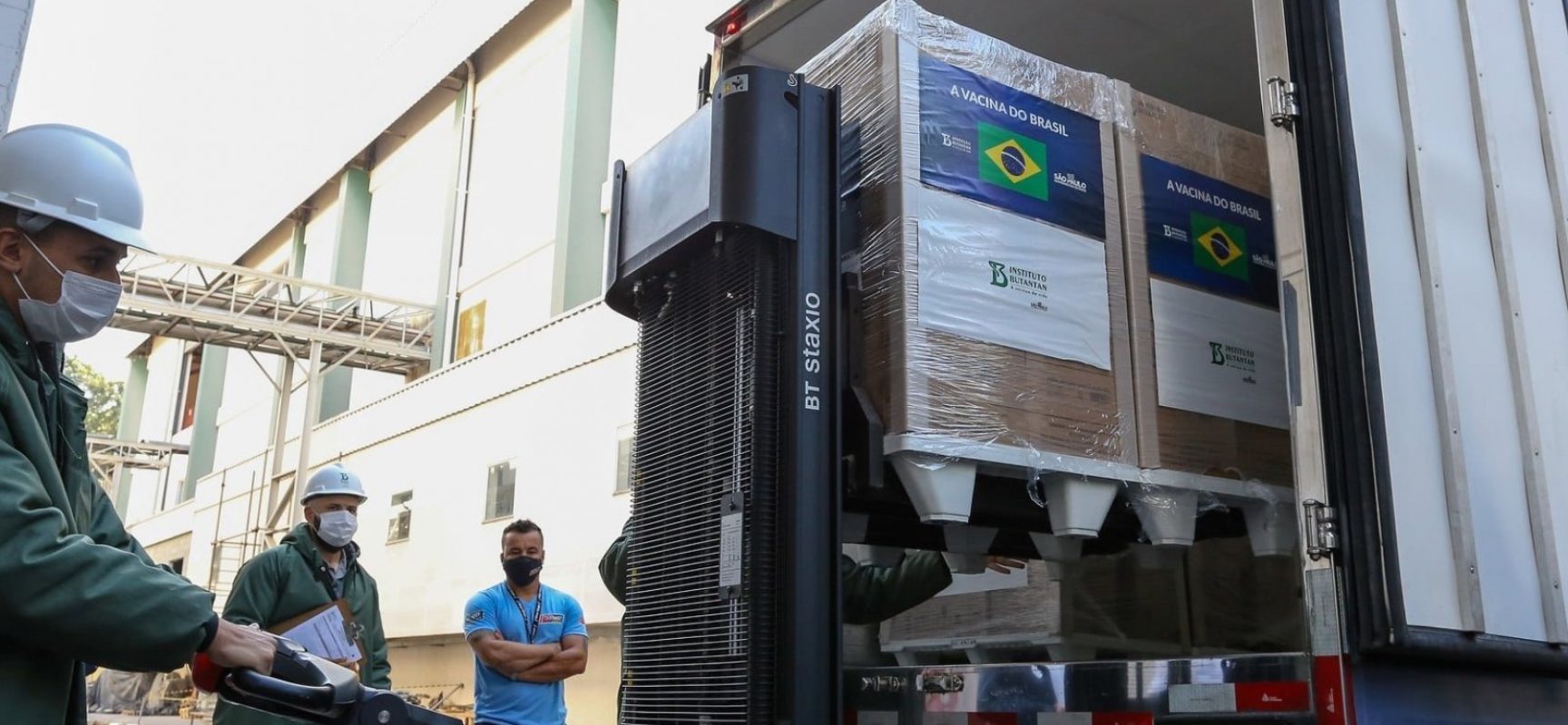 Butantan entrega mais 1 milhão de doses da Coronavac ao governo federal