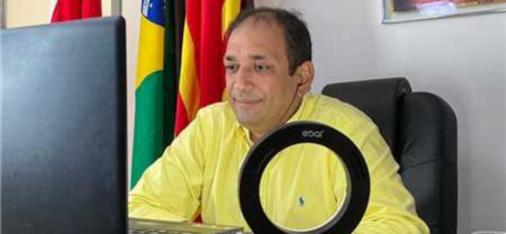 Covid-19: Prefeito Mário Alexandre participa de videoconferência com governador para alinhar ações