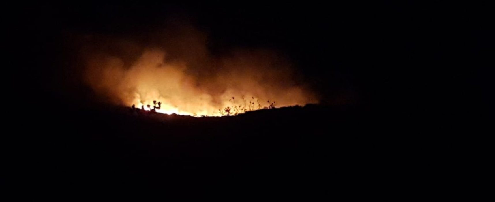 Incêndio atinge região de Lençóis, na Chapada Diamantina