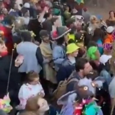 No sul da França, carnaval ilegal reúne cerca de 6,5 mil pessoas sem medidas contra Covid-19