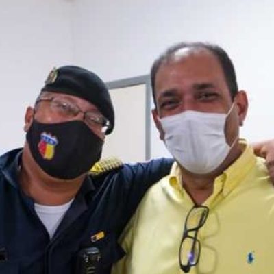 Prefeito agradece ao comandante da Guarda Civil Municipal pelos serviços prestados em 4 anos