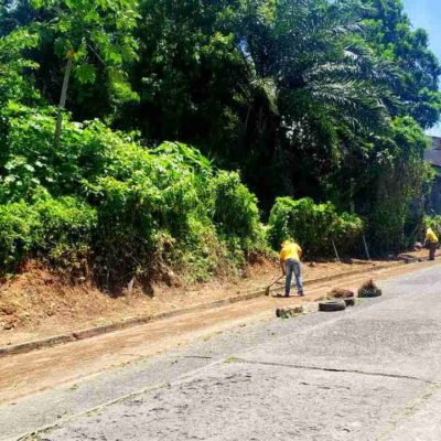 Prefeitura atende pedido de Nino com limpeza e roçagem da avenida Belmonte