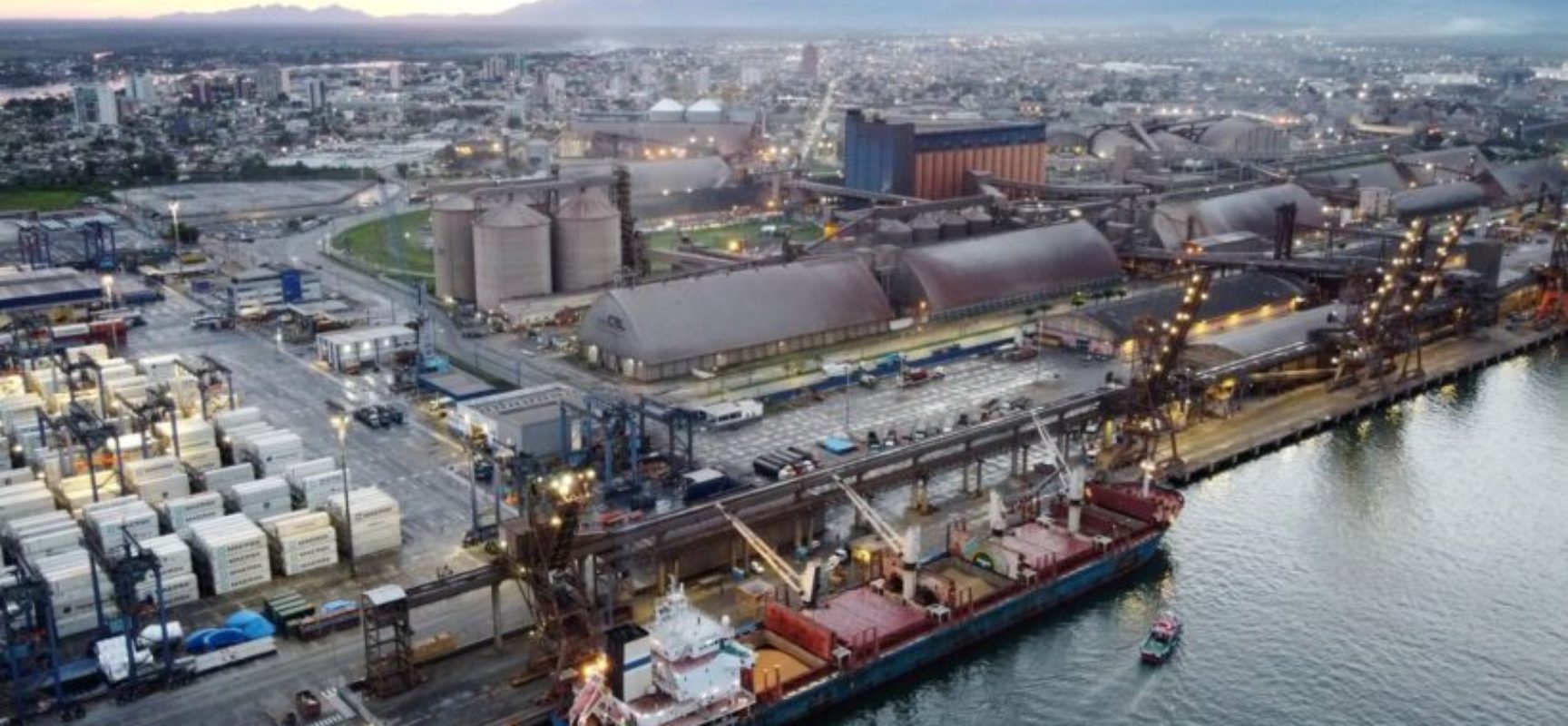 Setor portuário movimentou 1,152 bilhão de toneladas em 2020