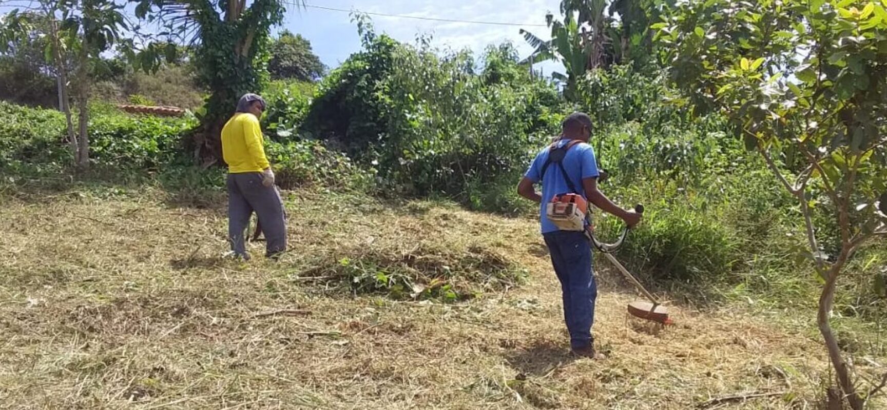 MUTIRÃO: Associação de Moradores do Ilhéus II em ação