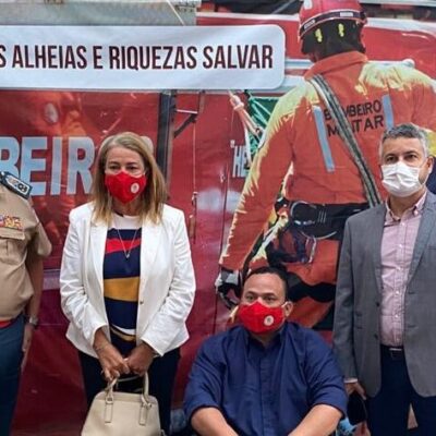 Fabíola agradece ao governo por reforço de oxigênio e ambulância UTI para região Centro-Norte