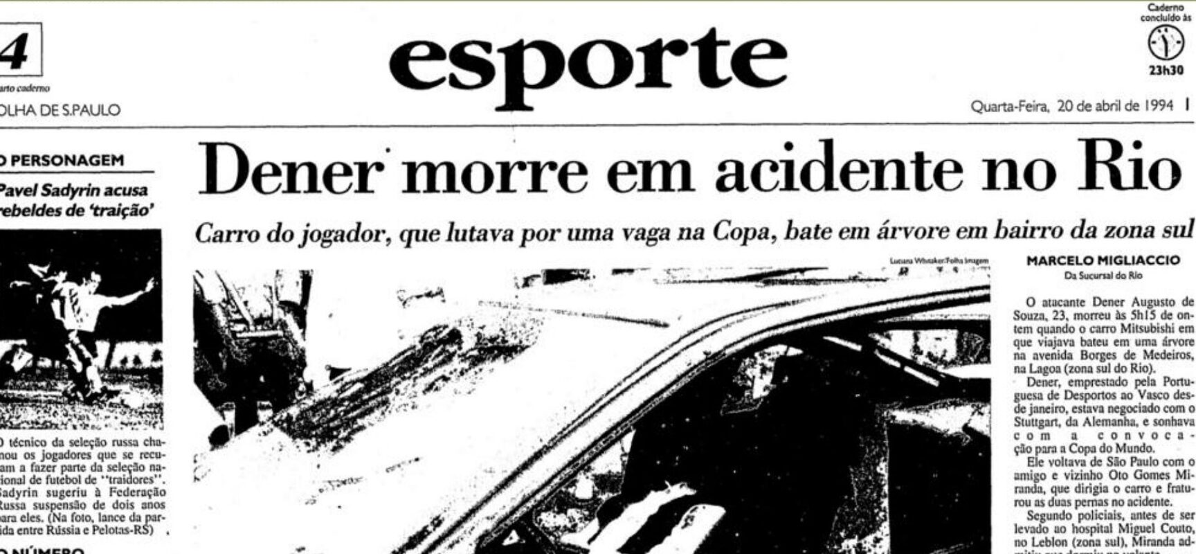 Fifa homenageia ex-craque Dener, que estaria hoje com 50 anos