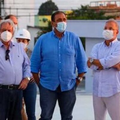 Ilhéus: Prefeito e Secretário da Saúde da Bahia vistoriam Materno-Infantil antes da inauguração