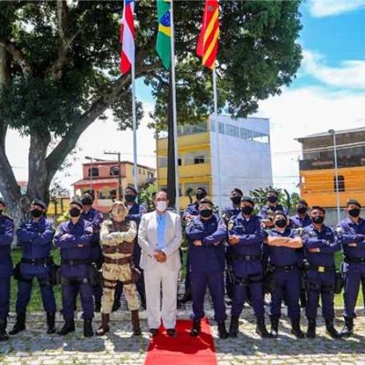 Prefeito Mário Alexandre empossa novo comandante da Guarda Municipal de Ilhéus