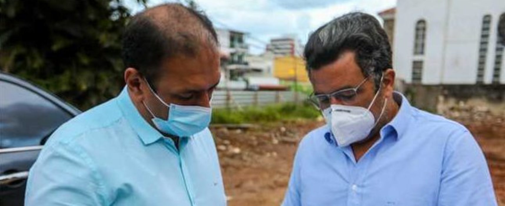 Prefeito Mário Alexandre visita área destinada à construção do Shops Jequitibá Ilhéus