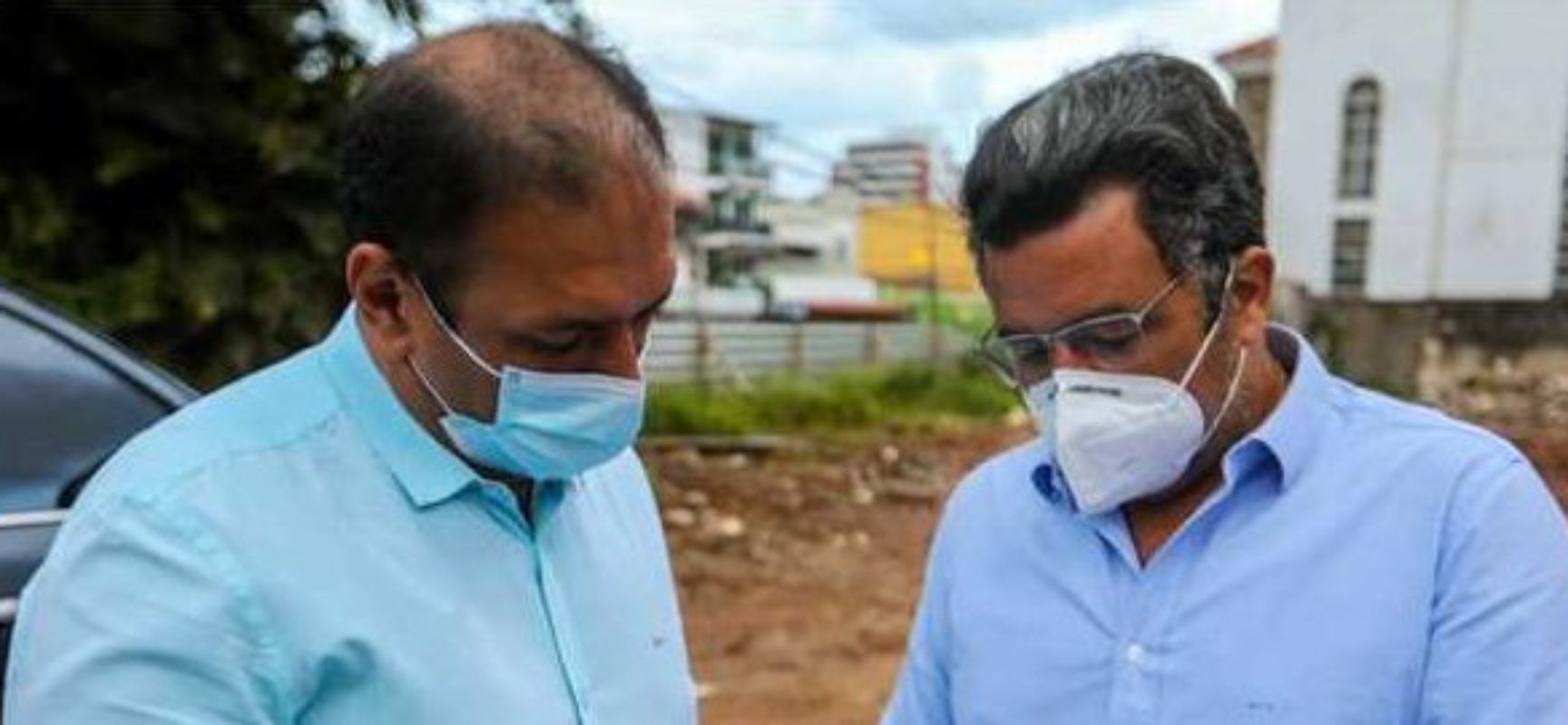 Prefeito Mário Alexandre visita área destinada à construção do Shops Jequitibá Ilhéus