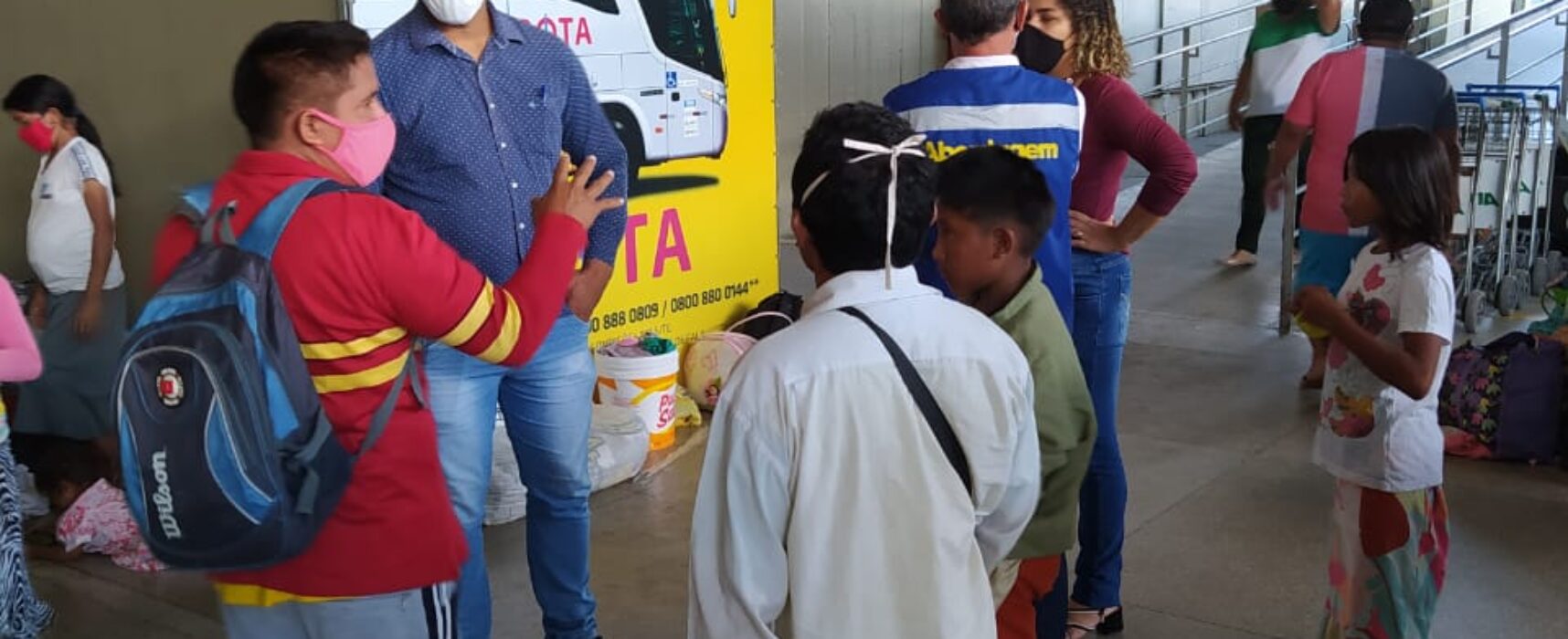 Secretaria de Promoção Social de Itabuna acolhe temporariamente refugiados da Venezuela