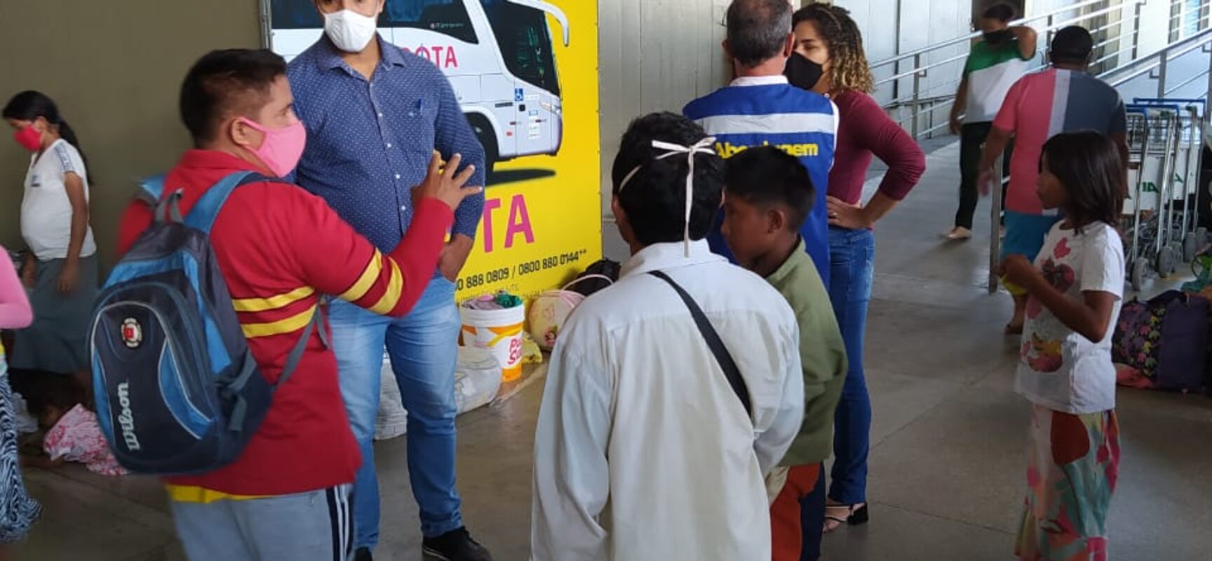 Secretaria de Promoção Social de Itabuna acolhe temporariamente refugiados da Venezuela