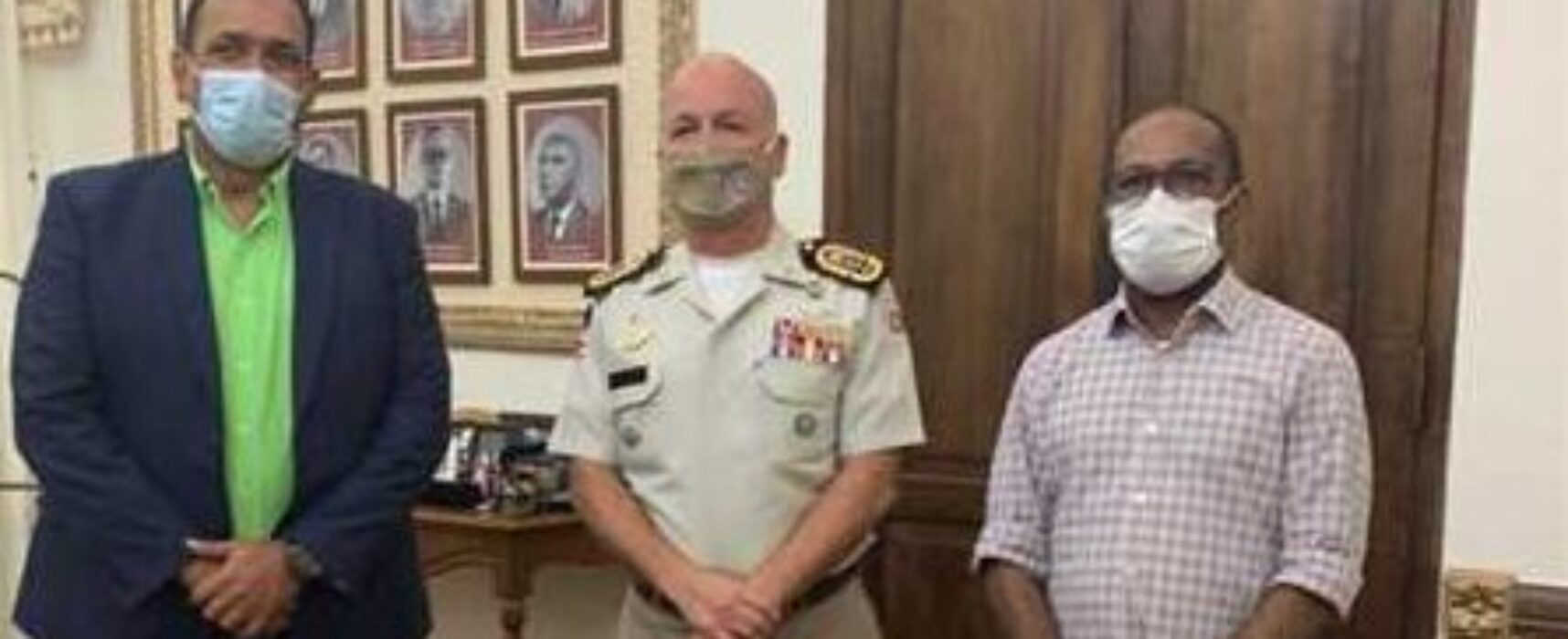 Ilhéus: Prefeito e vice visitam Comandante Geral da Polícia Militar da Bahia