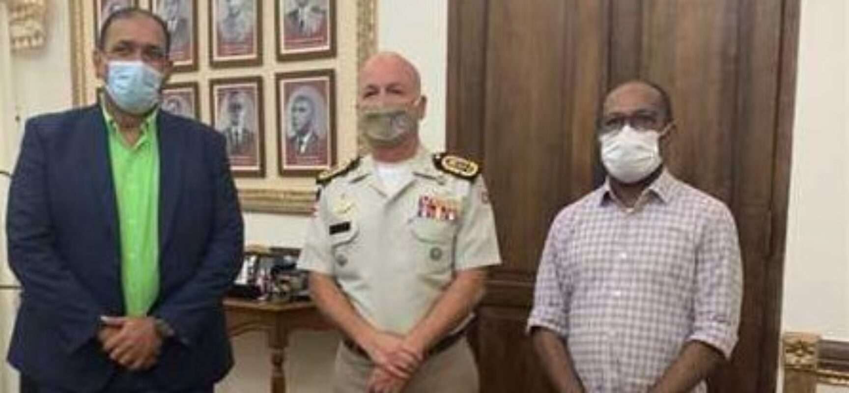 Ilhéus: Prefeito e vice visitam Comandante Geral da Polícia Militar da Bahia
