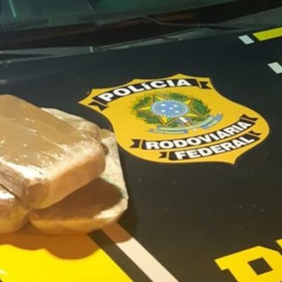 Mulher é presa ao ser flagrada com pasta base de cocaína avaliada em R$ 600 mil na Chapada Diamantina